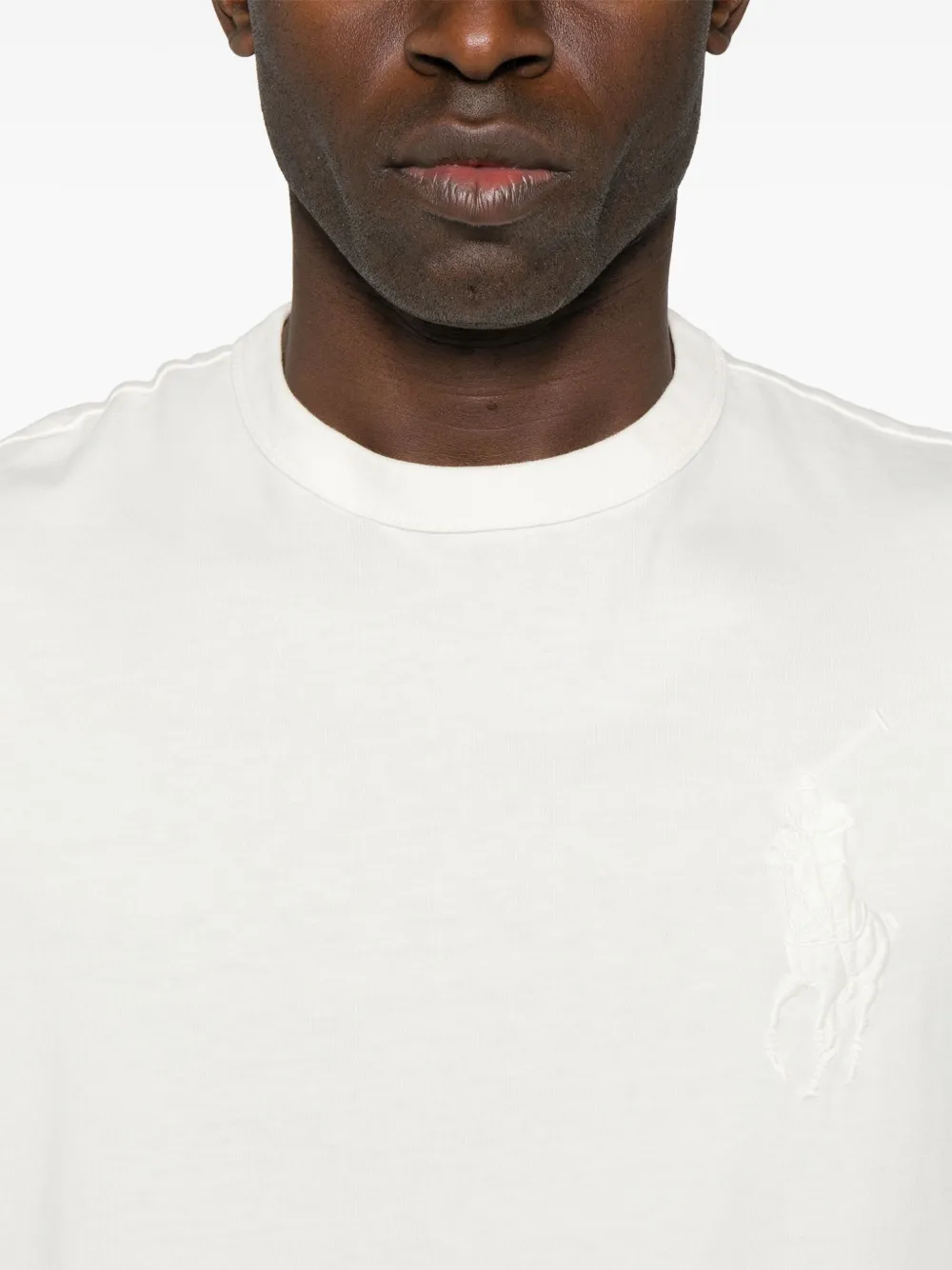 Polo Ralph Lauren T-shirt met borduurwerk Beige