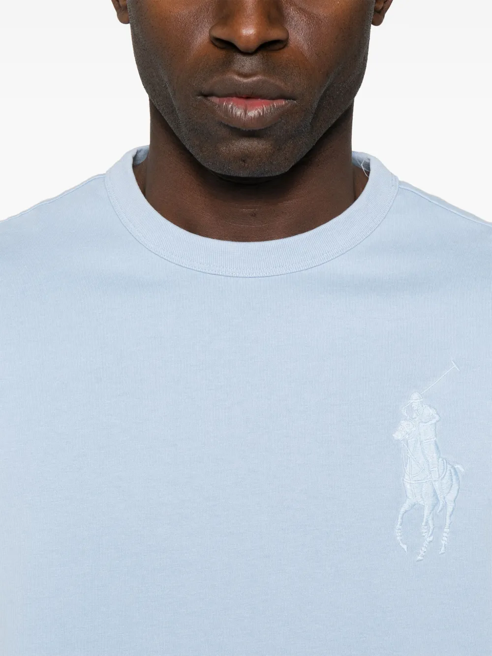 Polo Ralph Lauren T-shirt met borduurwerk Blauw