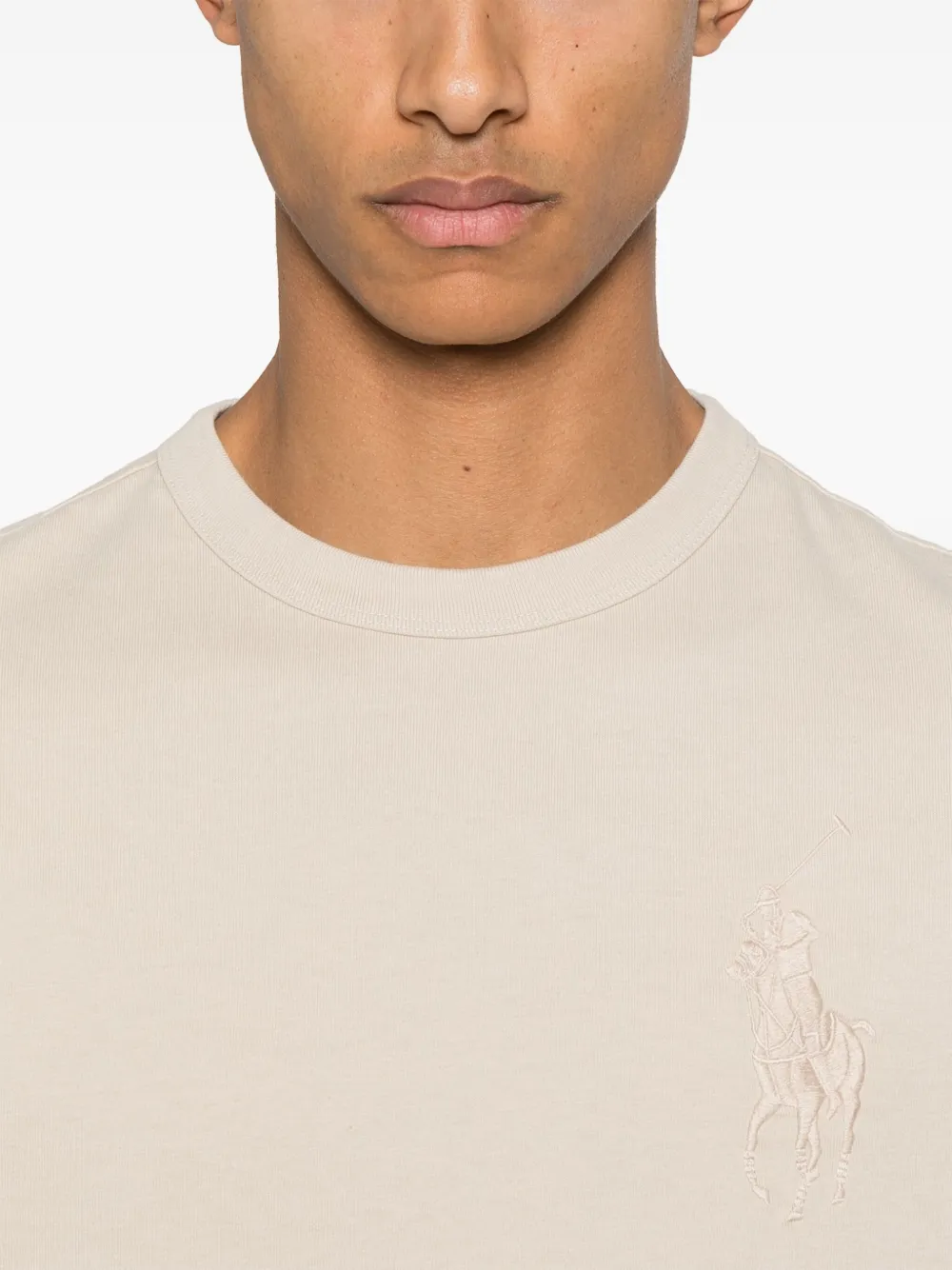 Polo Ralph Lauren T-shirt met logo Grijs