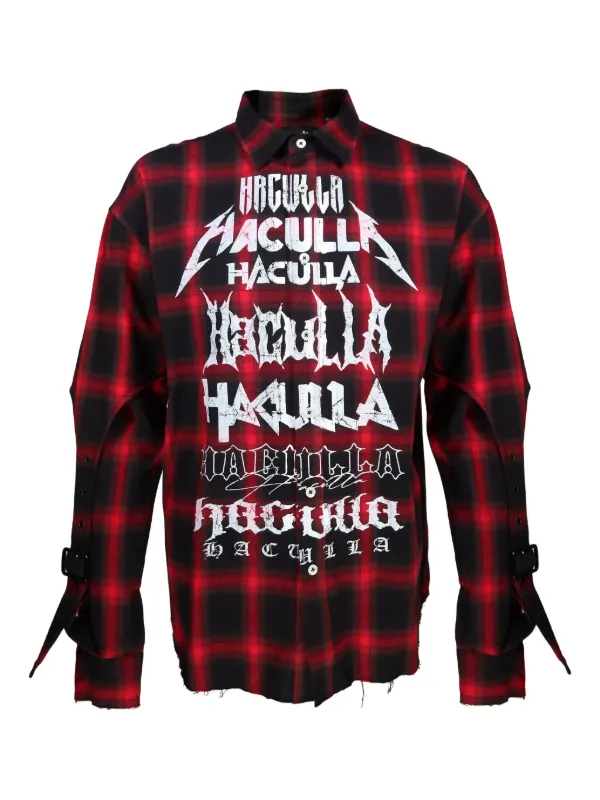 Haculla チェック シャツ | ブラック | FARFETCH JP