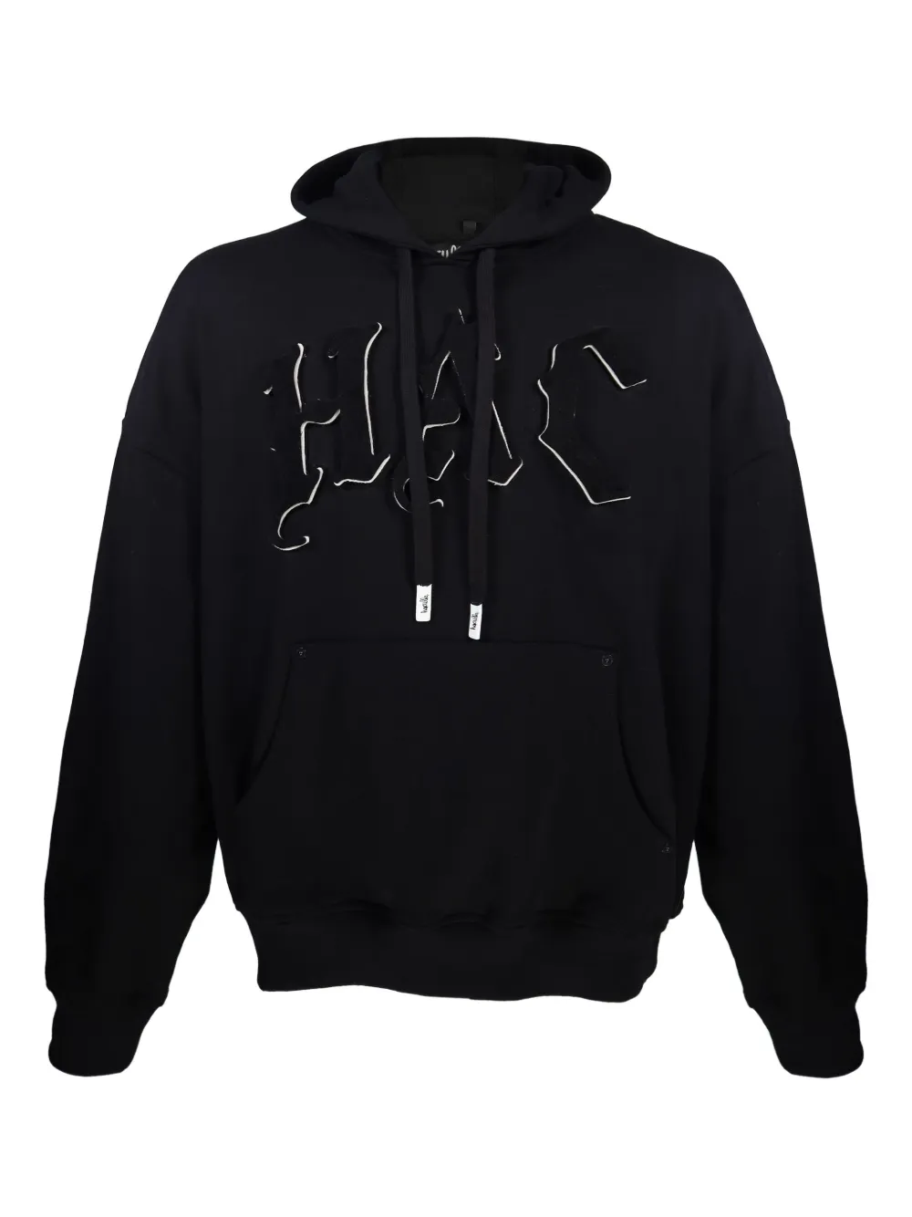Haculla Hoodie met print Zwart
