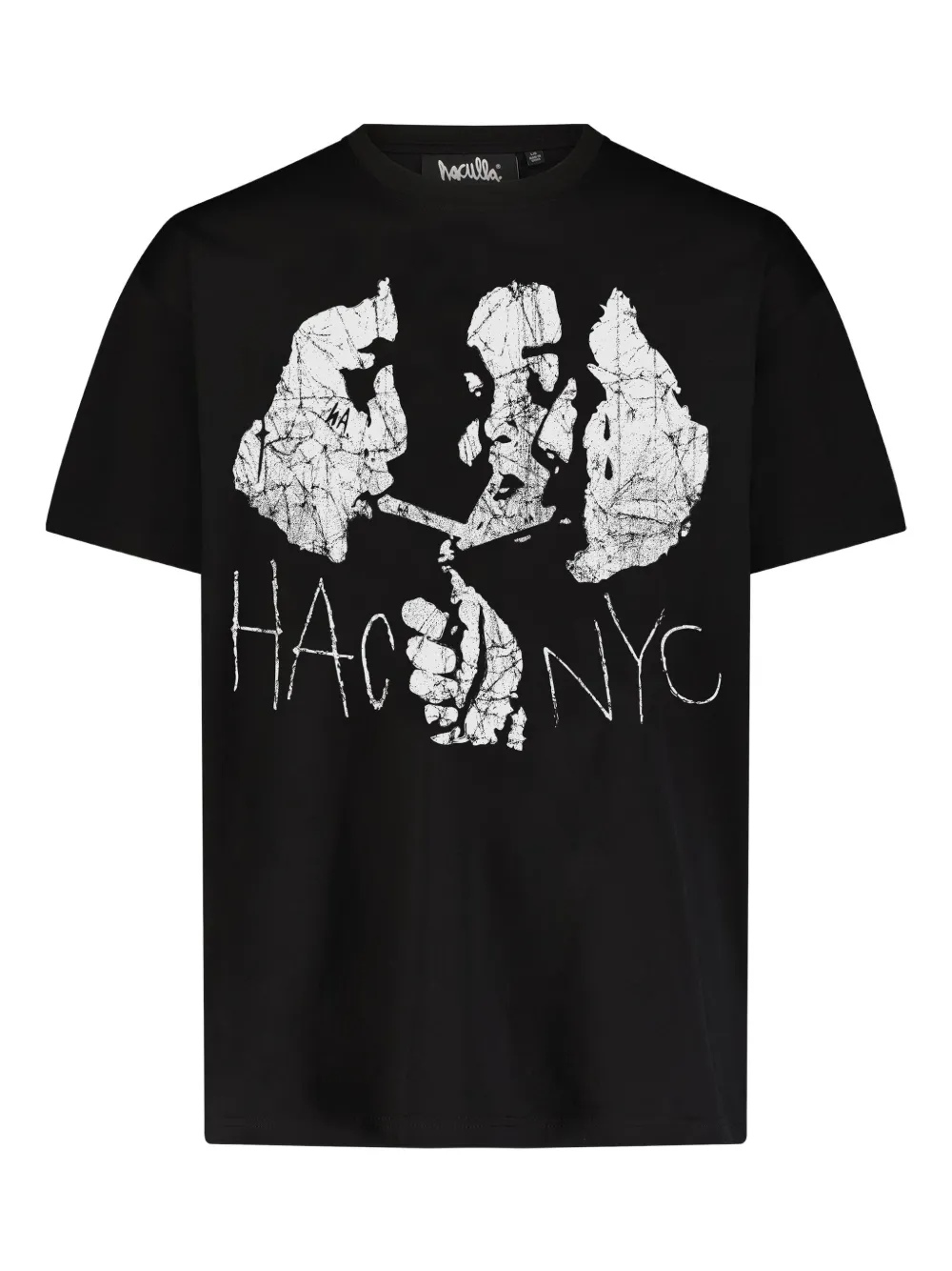 Haculla T-shirt met grafische print Zwart
