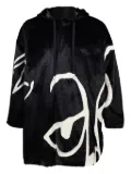 Haculla faces fur jacket - Black