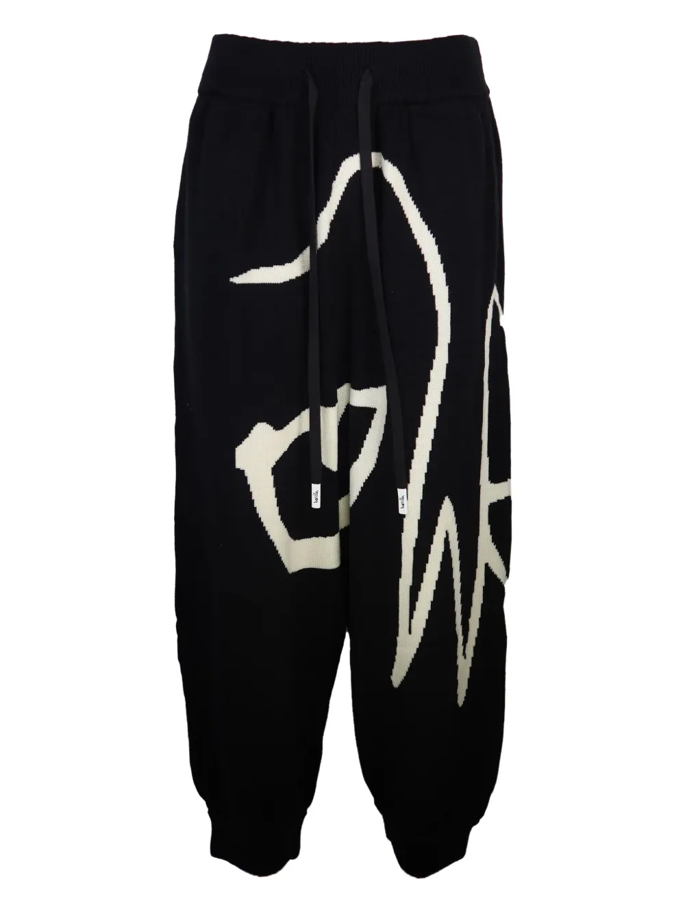 Haculla Broek met grafische print Zwart