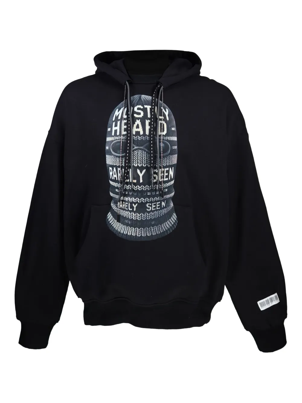 Mostly Heard Rarely Seen Hoodie met print Zwart