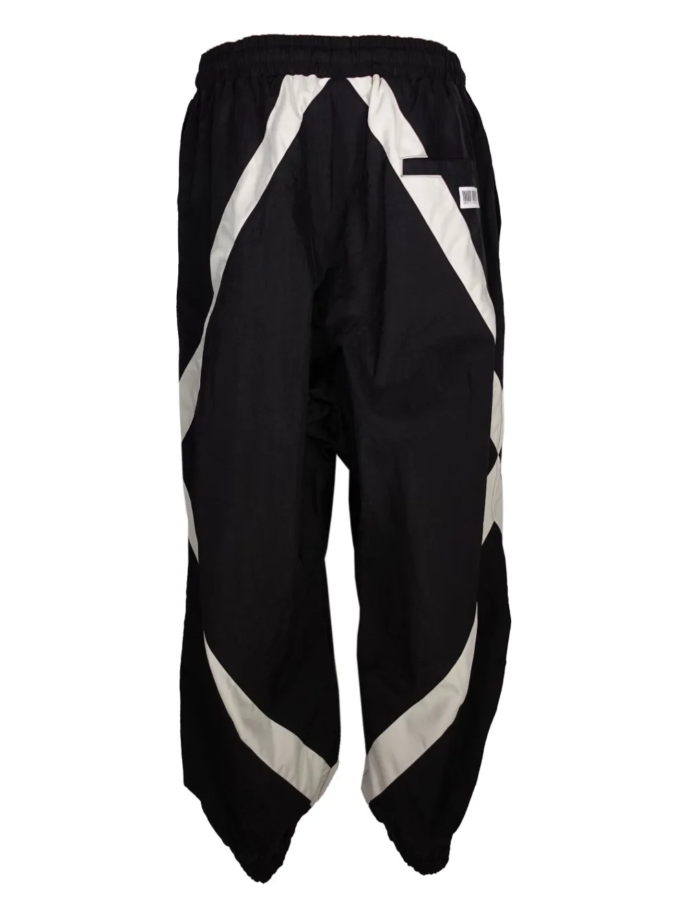 Mostly Heard Rarely Seen Broek met vlakken en uitgesneden detail Zwart