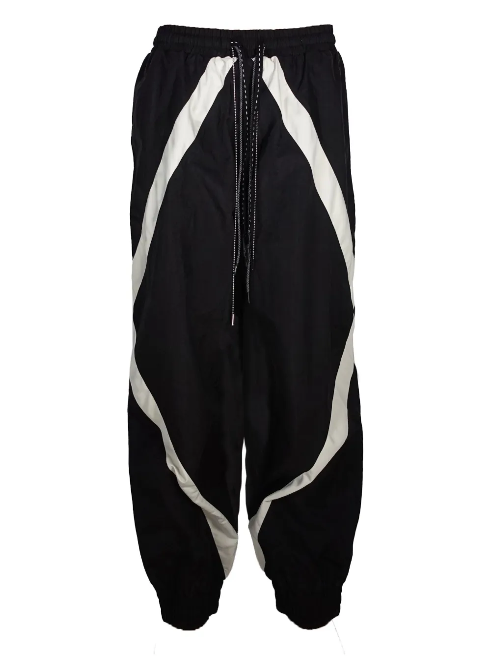 Mostly Heard Rarely Seen Broek met vlakken en uitgesneden detail Zwart