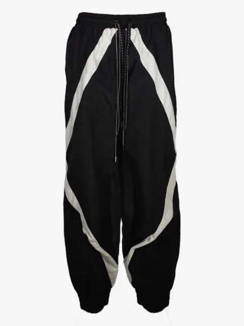 Mostly Heard Rarely Seen cut-seam panelled trousers