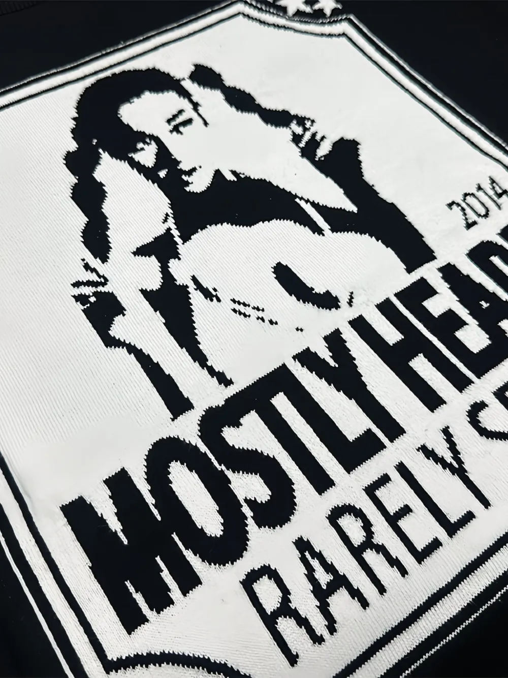 Mostly Heard Rarely Seen Katoenen T-shirt met grafische print Zwart