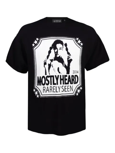 Mostly Heard Rarely Seen graphic-print cotton T-shirt 