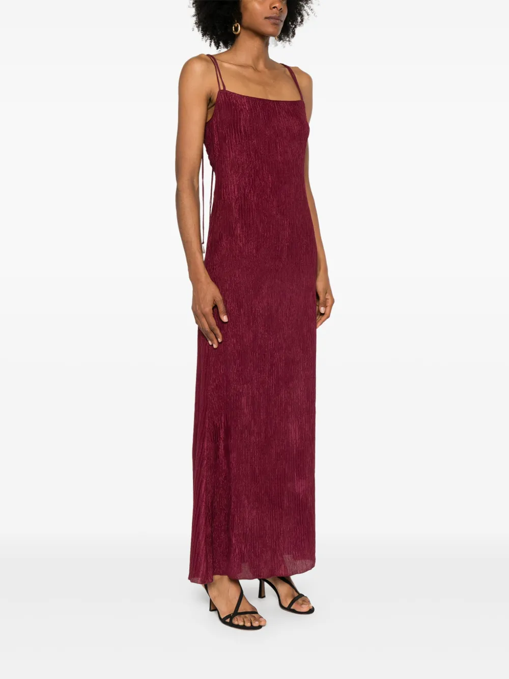 Gabriela Hearst Avebury maxi-jurk BDX