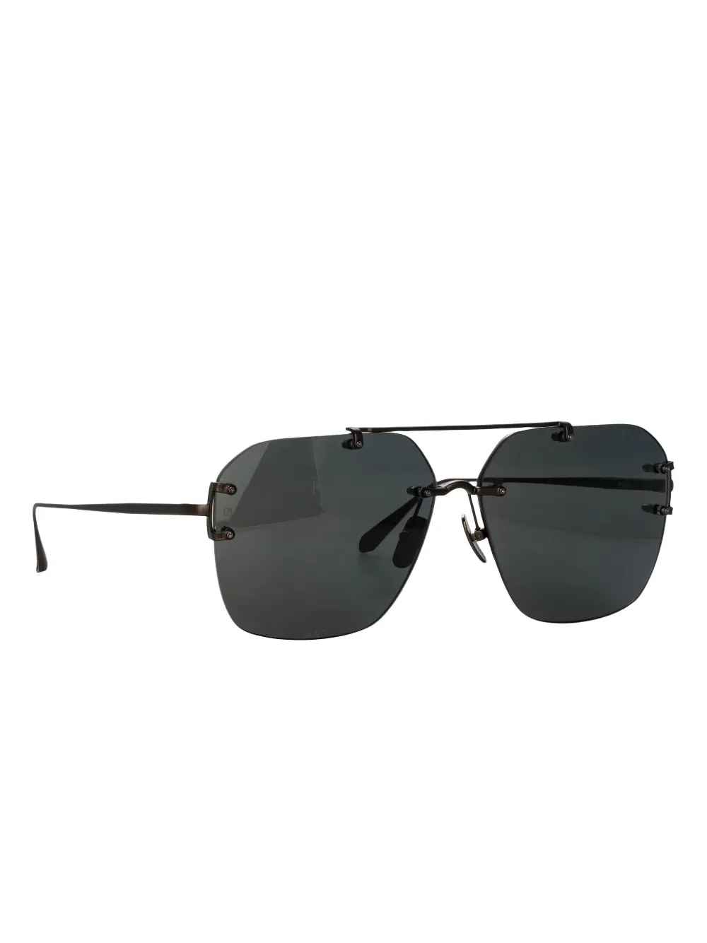 Linda Farrow pilot-frame sunglasses | Black | Image 1