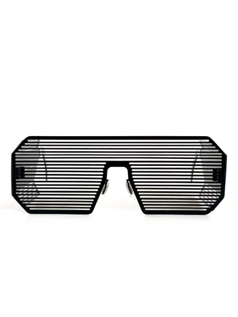 Linda Farrow xBoris Bidjan Saberi geometric-frame sunglasses