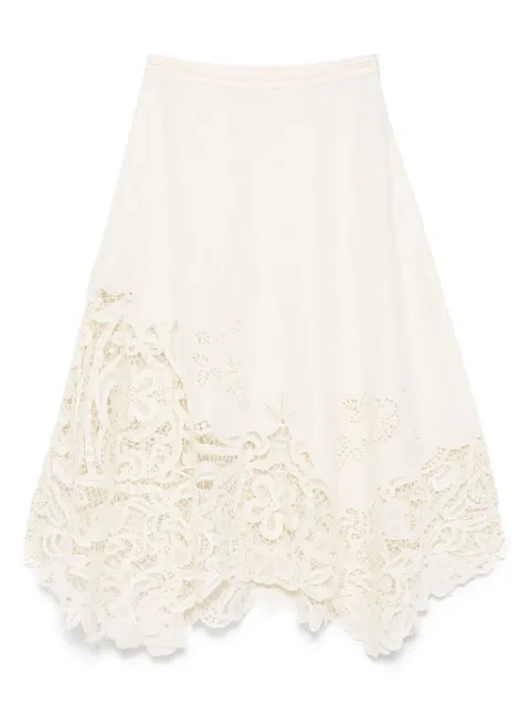 Ulla Johnson falda midi Rae