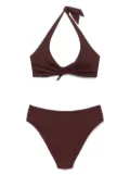 Fisico knot-detail bikini - Brown