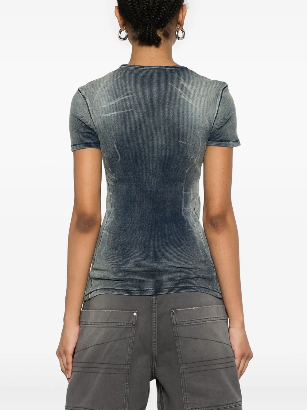 Diesel T-Hans T-shirt Blauw