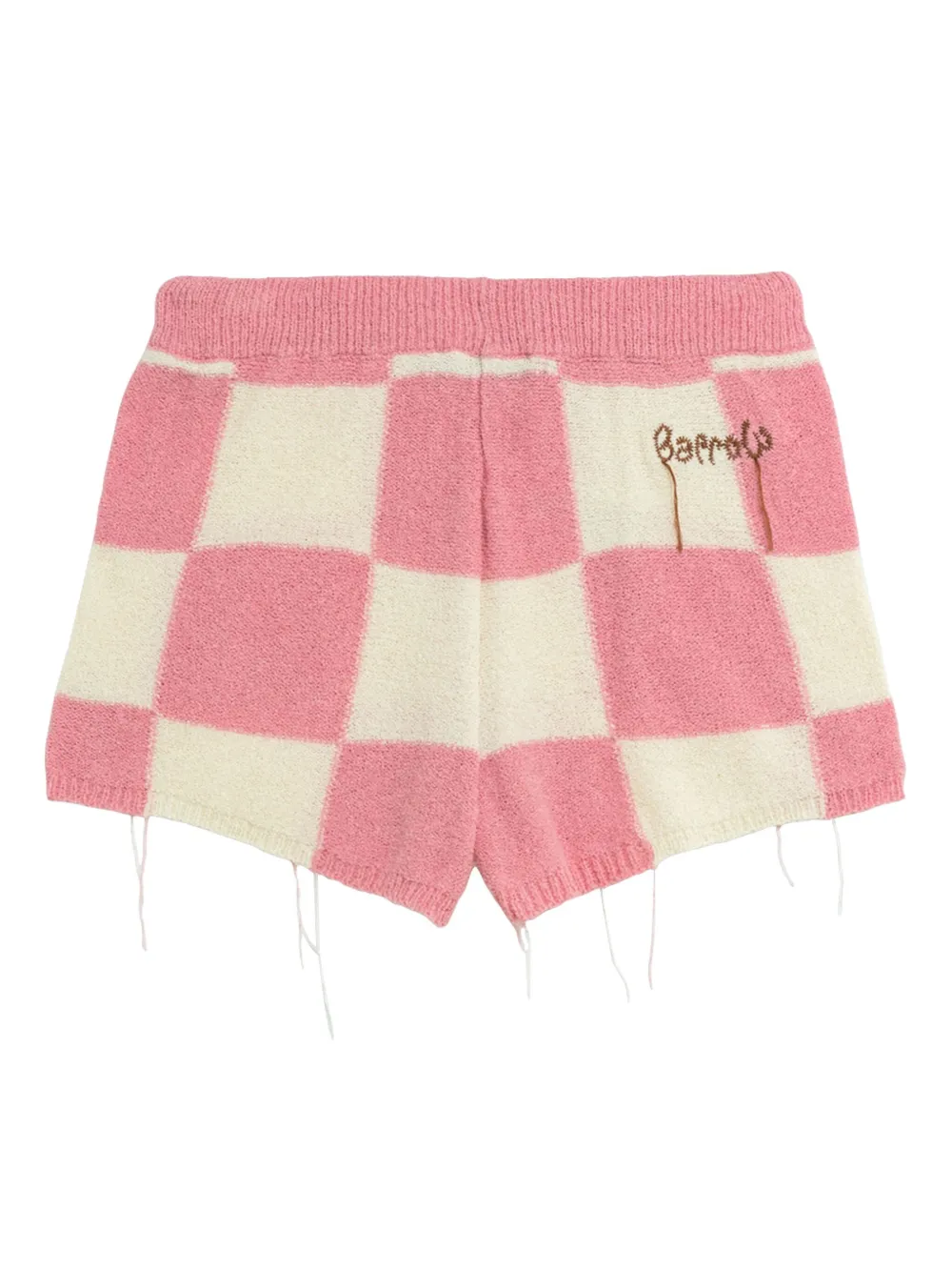 BARROW Gebreide shorts Roze
