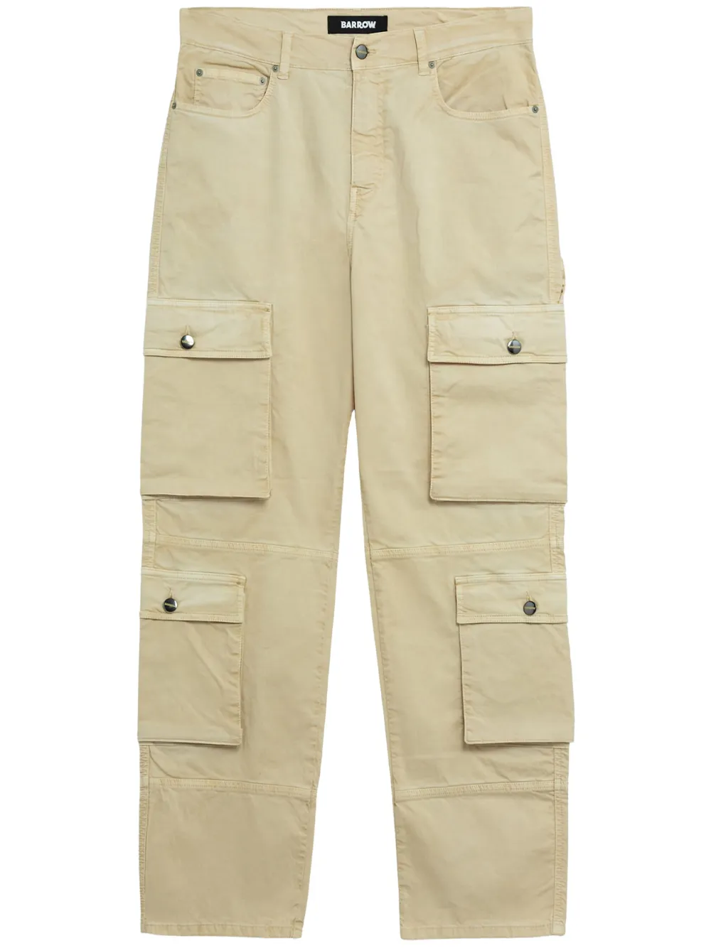 straight-leg cargo trousers