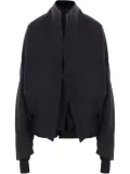 YEHUAFAN double-layered bomber jacket - Black