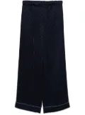 Gucci GG-jacquard trousers - Blue