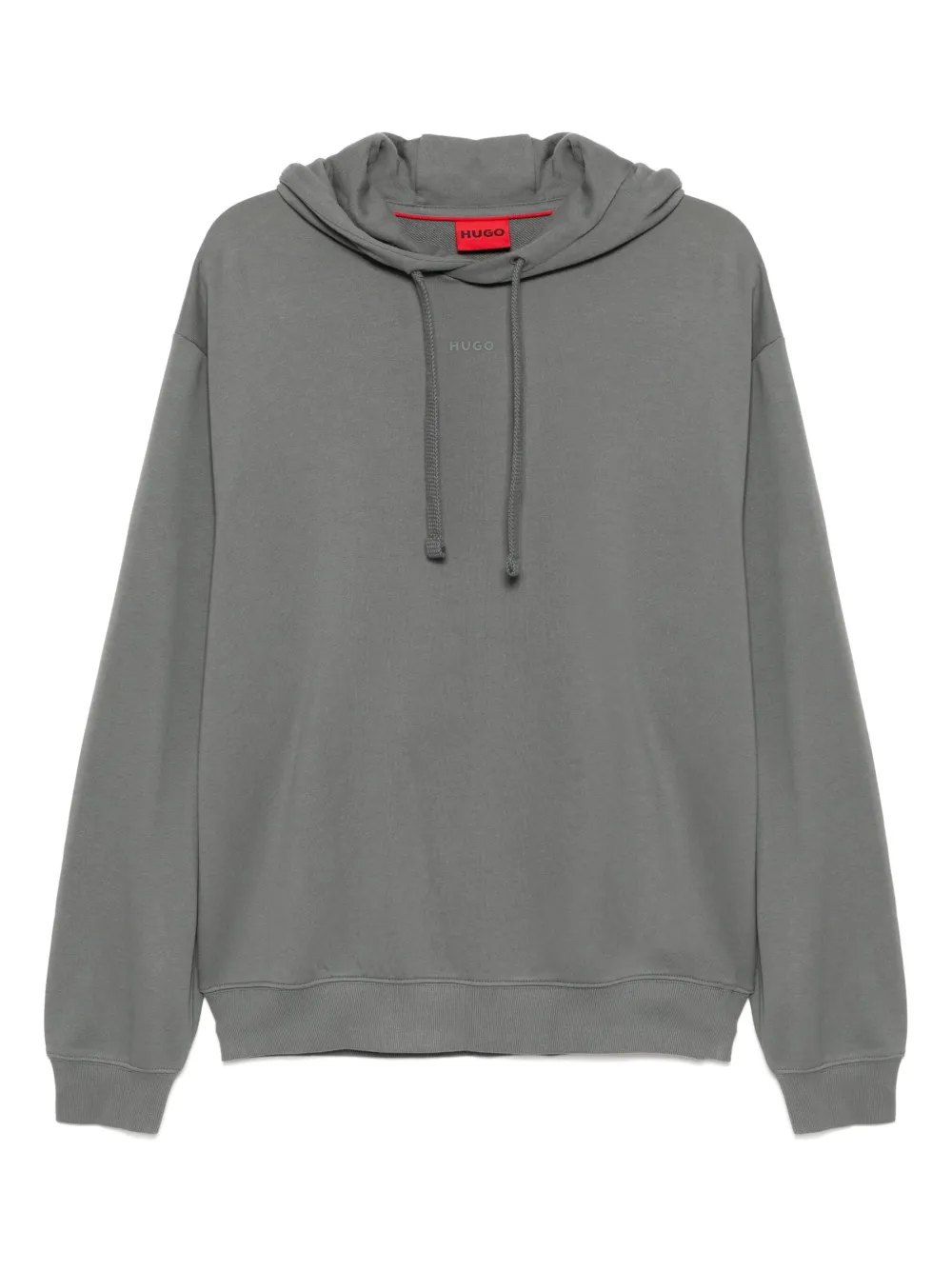 HUGO logo-print hoodies | Grey | Image 1