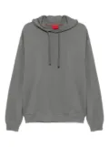 HUGO logo-print hoodies - Grey