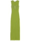 Jean Paul Gaultier Spirale maxi dress - Green