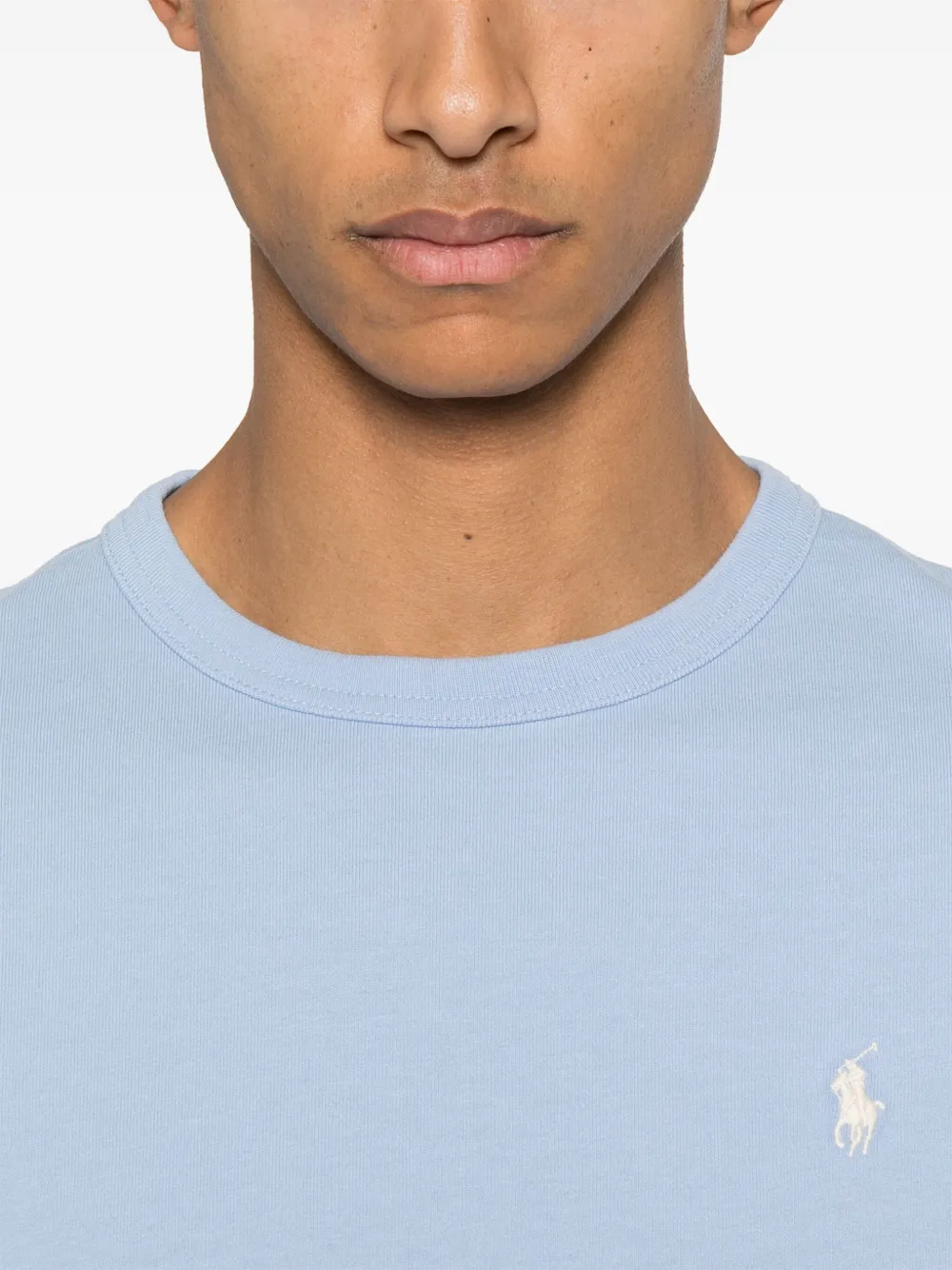 Polo Ralph Lauren T-shirt met borduurwerk Blauw