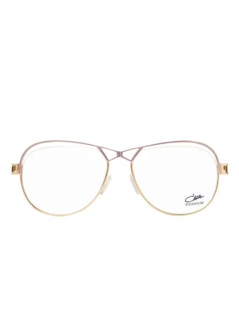 Cazal pilot-frame glasses
