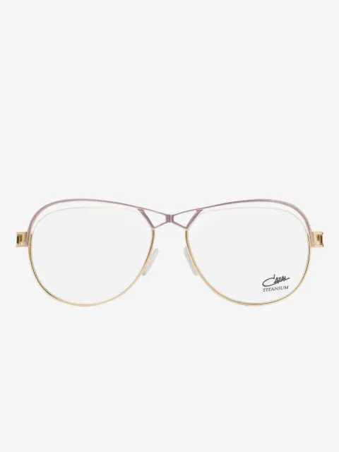 Cazal pilot-frame glasses