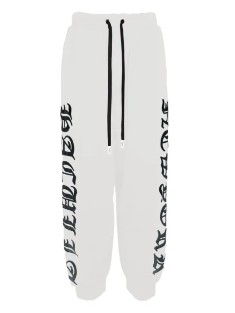 Haculla embroidered-leg joggers