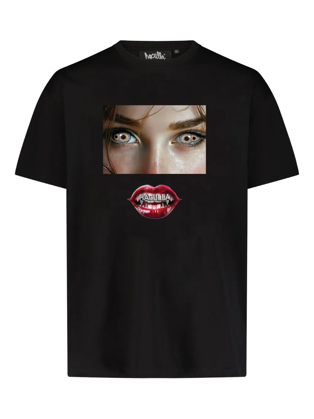Haculla T-shirt met grafische print Zwart