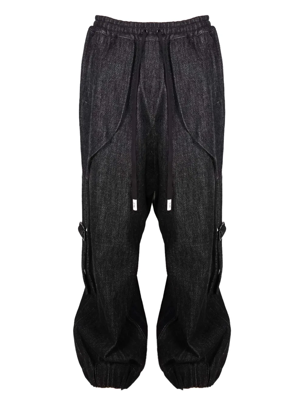Haculla Jeans met parachute gesp Zwart