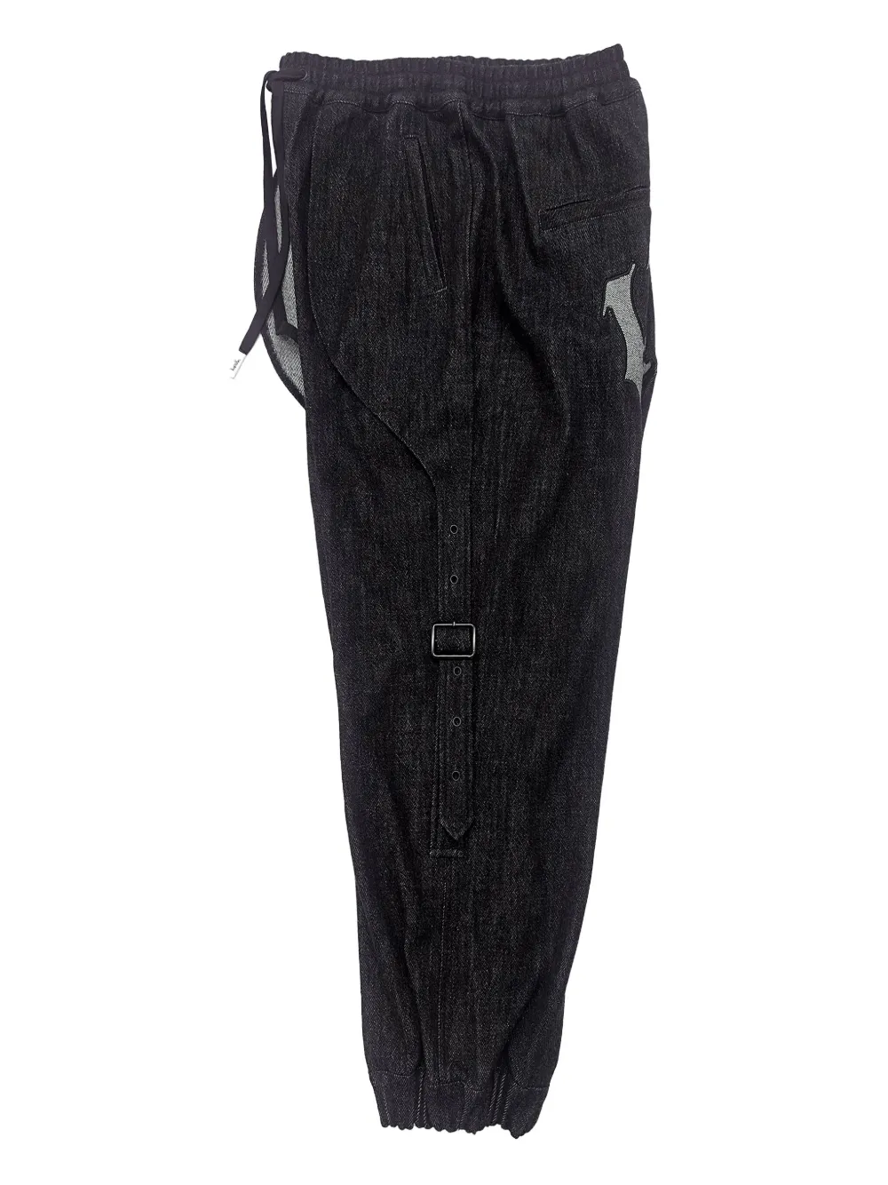 Haculla Jeans met parachute gesp Zwart
