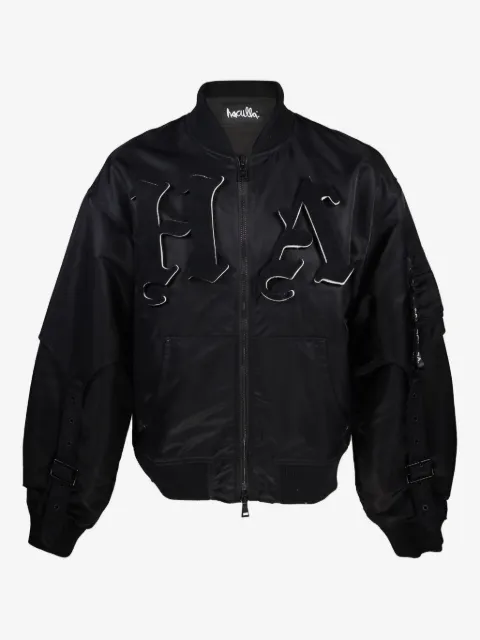 Haculla appliqué-embellished bomber jacket