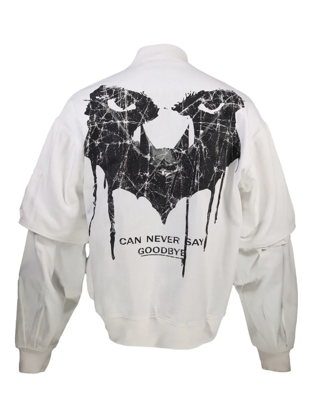 Haculla Bomberjack met grafische print Wit