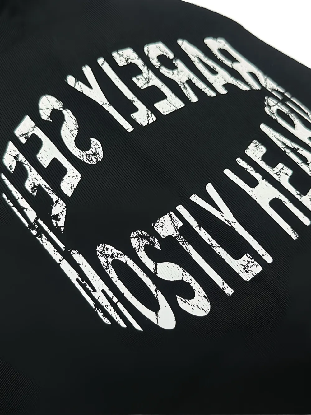 Mostly Heard Rarely Seen Paramount hoodie met grafische print Zwart
