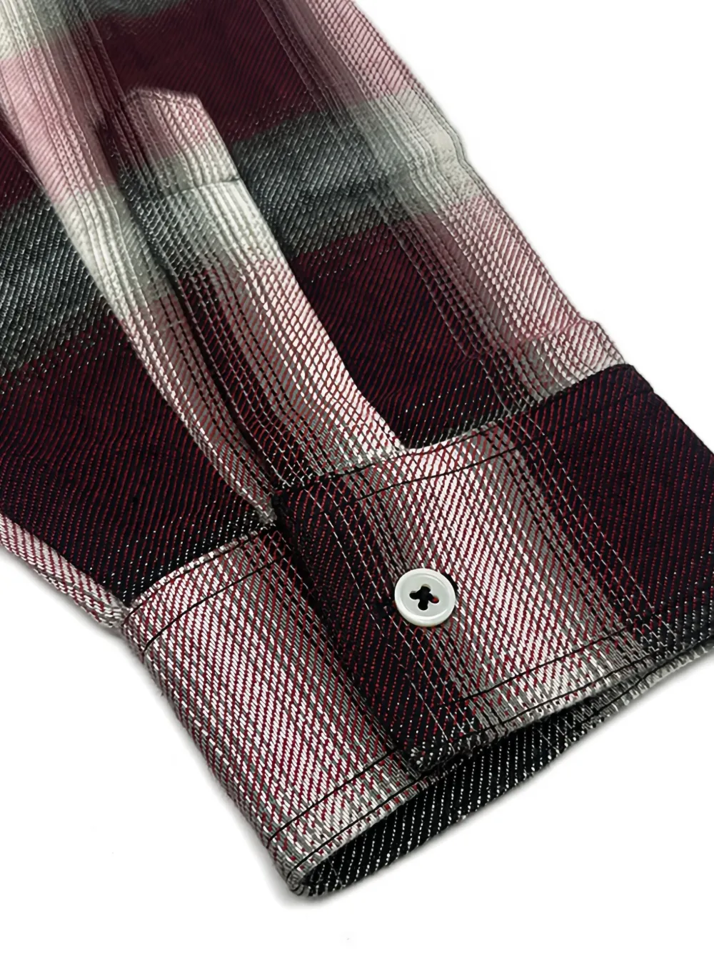 Mostly Heard Rarely Seen Geruit shirtjack met gesp Rood