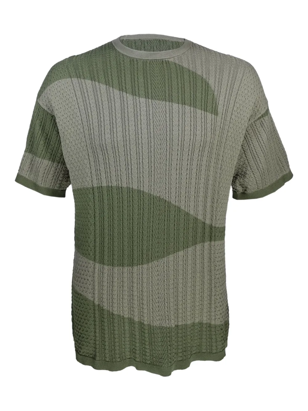 Mostly Heard Rarely Seen Kabelgebreid T-shirt Groen