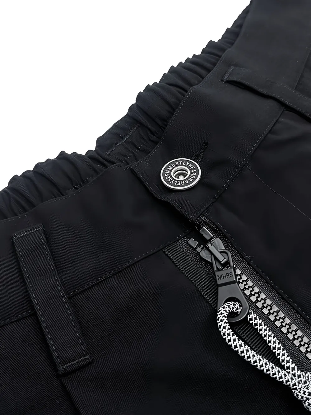 Mostly Heard Rarely Seen 3 Inset Pocket broek Zwart