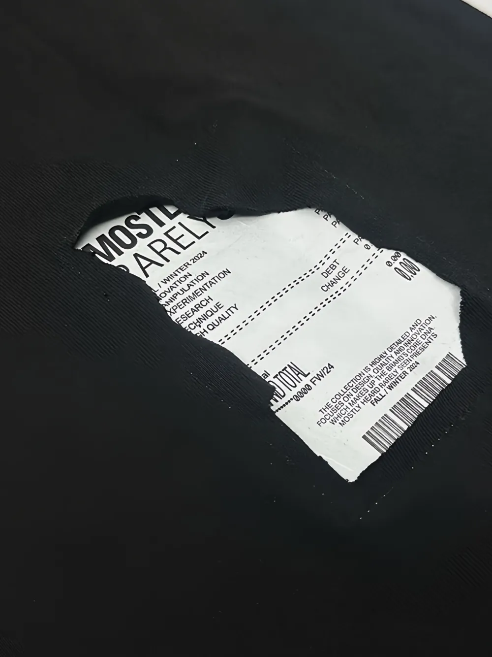 Mostly Heard Rarely Seen Ski Mask katoenen T-shirt Zwart