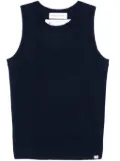 extreme cashmere Nº412 Wiever vest - Blue