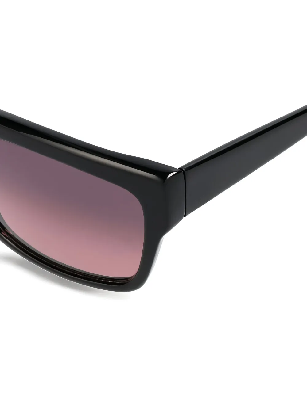  L.g.r Durban Rectangle-frame Sunglasses - Black 