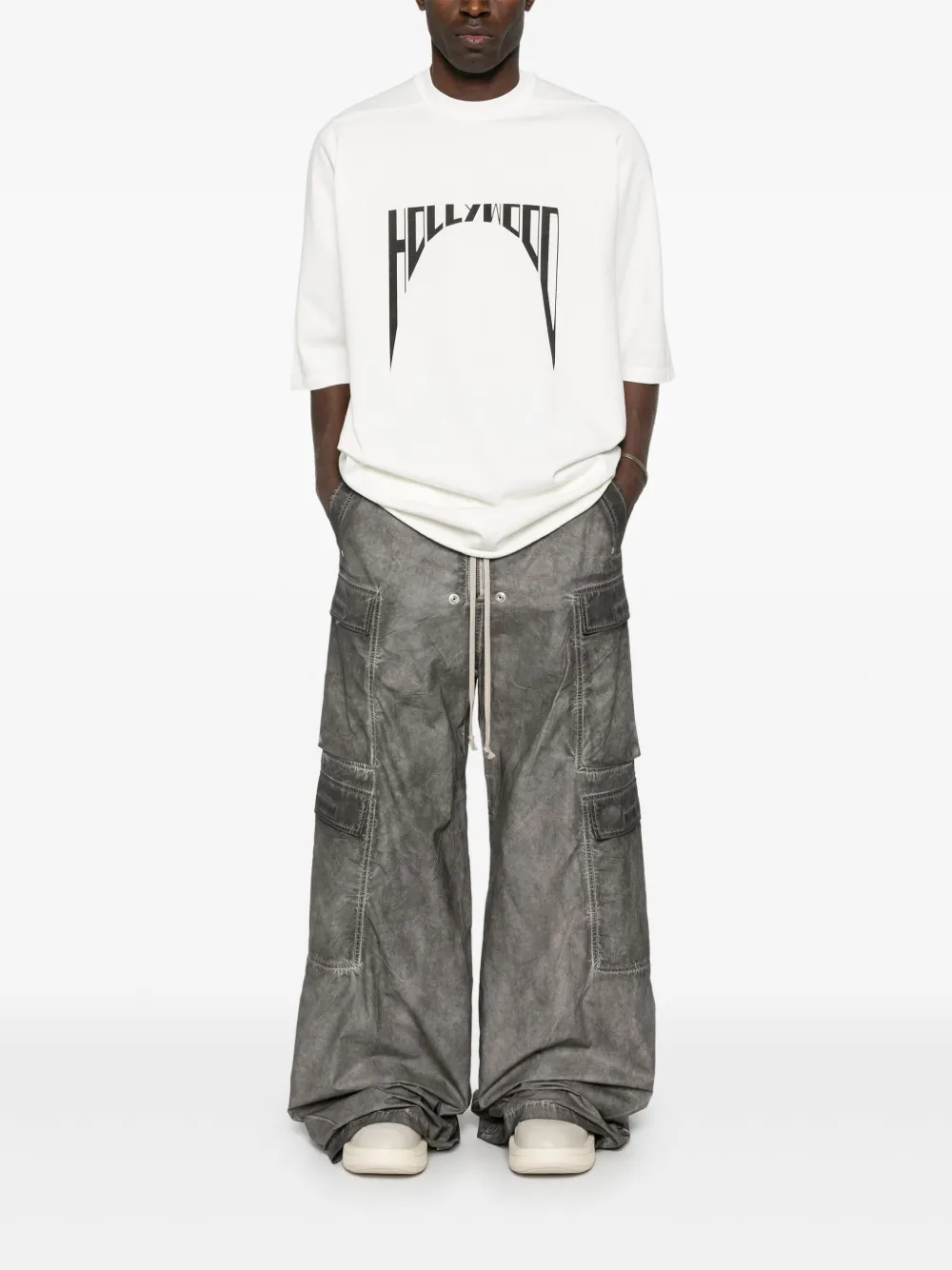 Rick Owens DRKSHDW Jumbo Belas cargo broek - Grijs