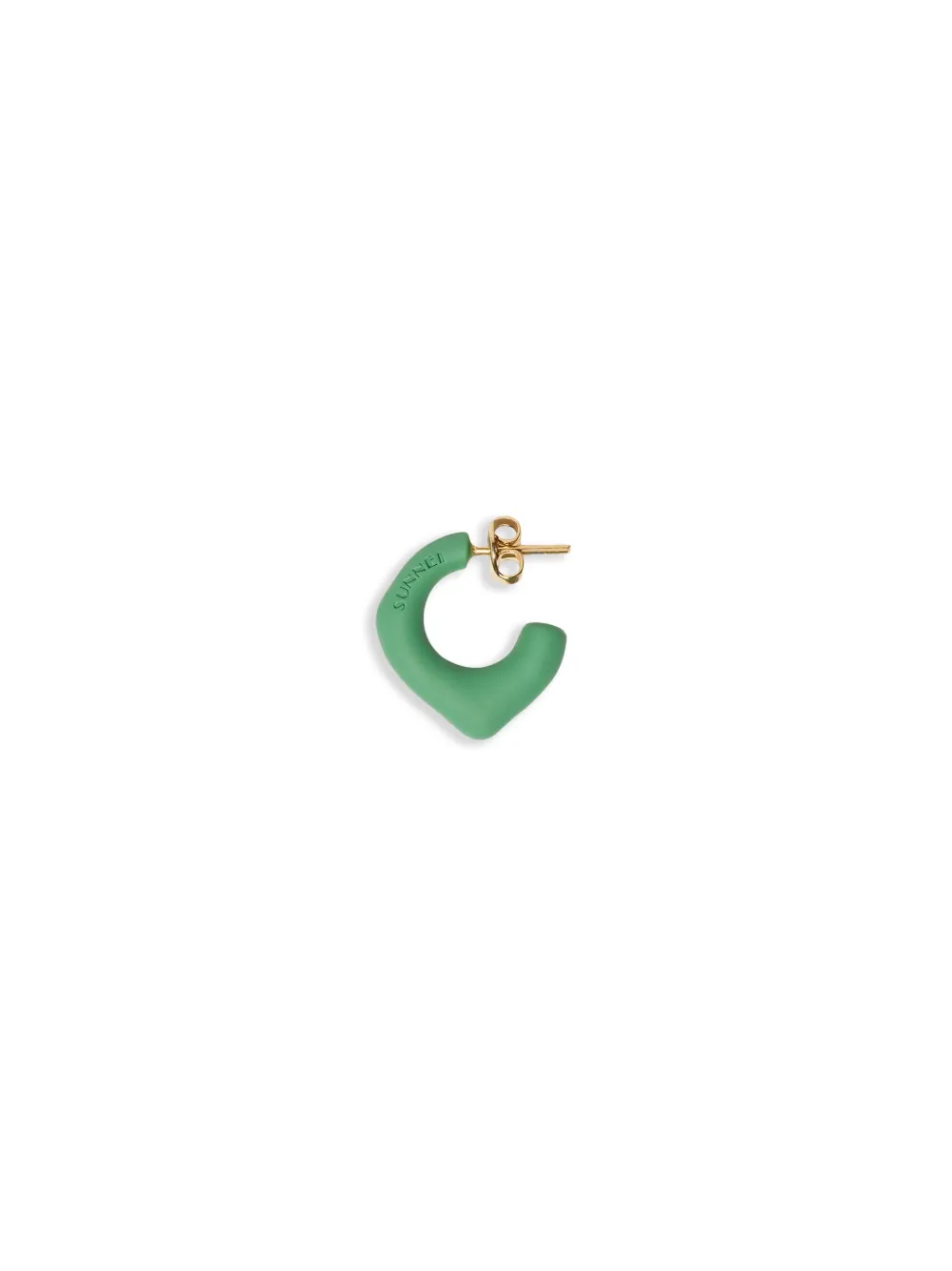 Sunnei half-hoop earrings - Oro