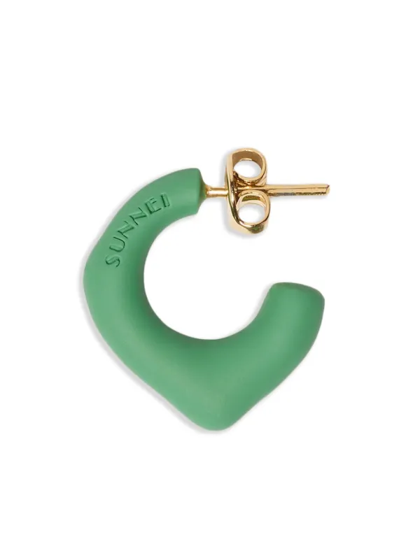Sunnei ハーフフープ ピアス | ゴールドトーン | FARFETCH JP