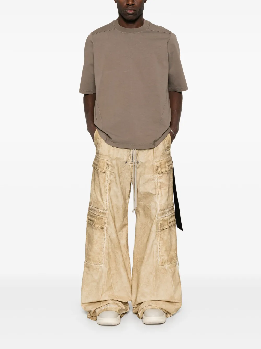 Rick Owens DRKSHDW Jumbo Belas cargo broek - Beige