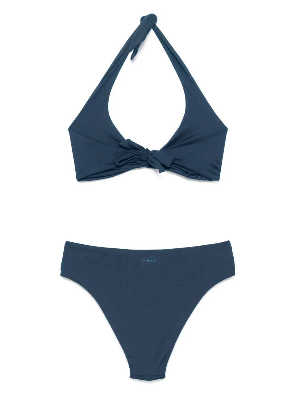 Fisico Bikini met geknoopt detail - Blauw