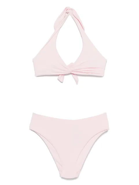 Fisico knot-detail bikini