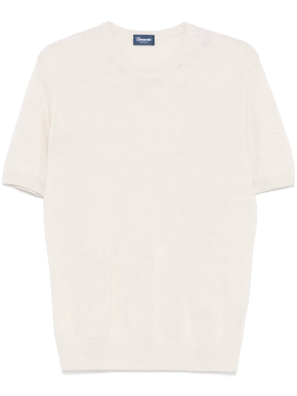 Drumohr ファインニット Tシャツ | ニュートラル | Image 1
